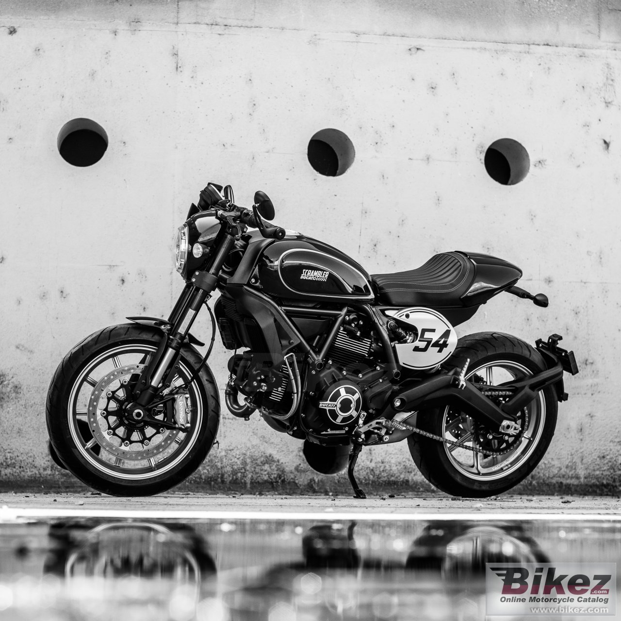 Ducati Scrambler Cafe Racer poster